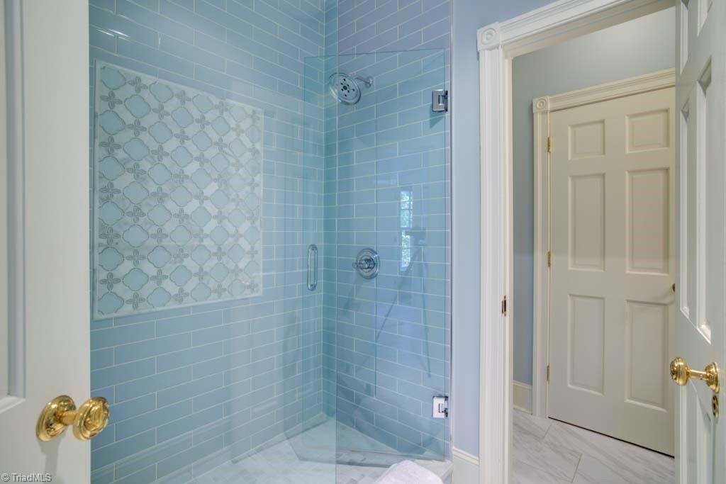 4464 Bent Tree Farm Road Winston-Salem, NC 27106 - Photo 44 of 50 Shower detail in shared bath