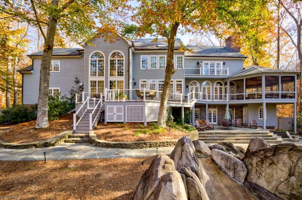4464 Bent Tree Farm Road Winston-Salem, NC 27106 - Photo 8 of 50 As pretty in the back as the front