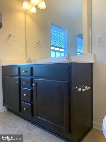 a view of a closet area