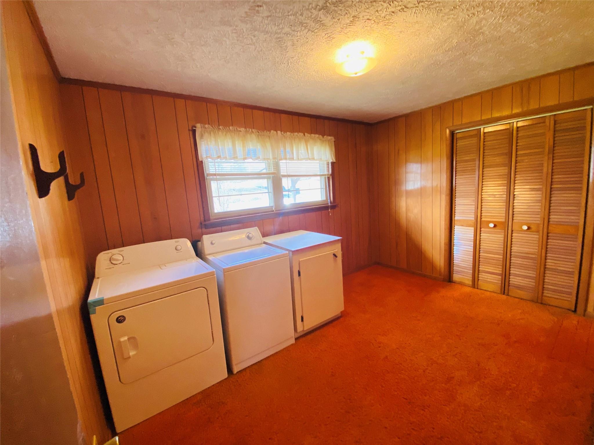 1437 Conley Road Morganton, NC 28655 - Photo 37 of 44 a view of utility room with washer and dryer