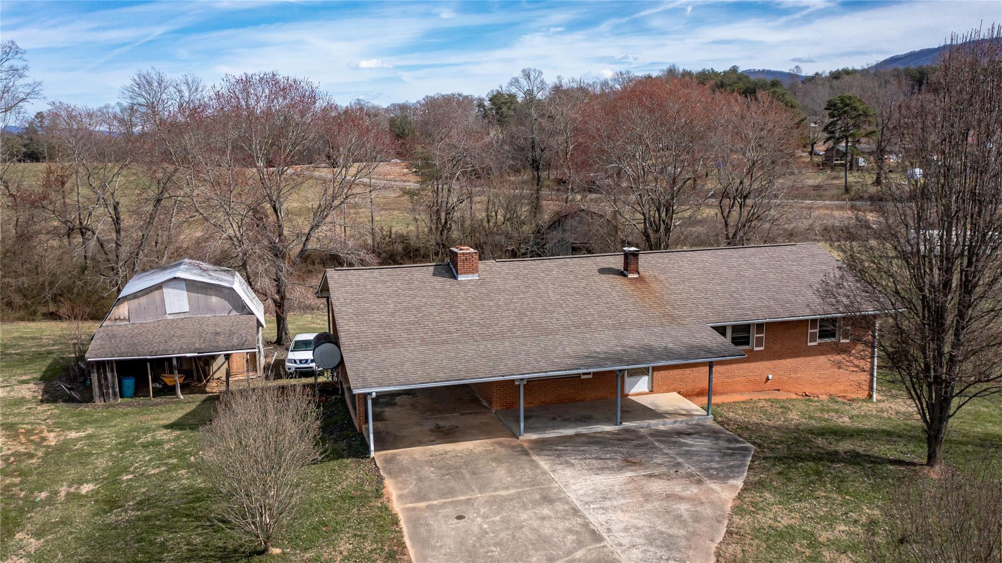 1437 Conley Road Morganton, NC 28655 - Photo 6 of 44 a view of a yard in front of the house
