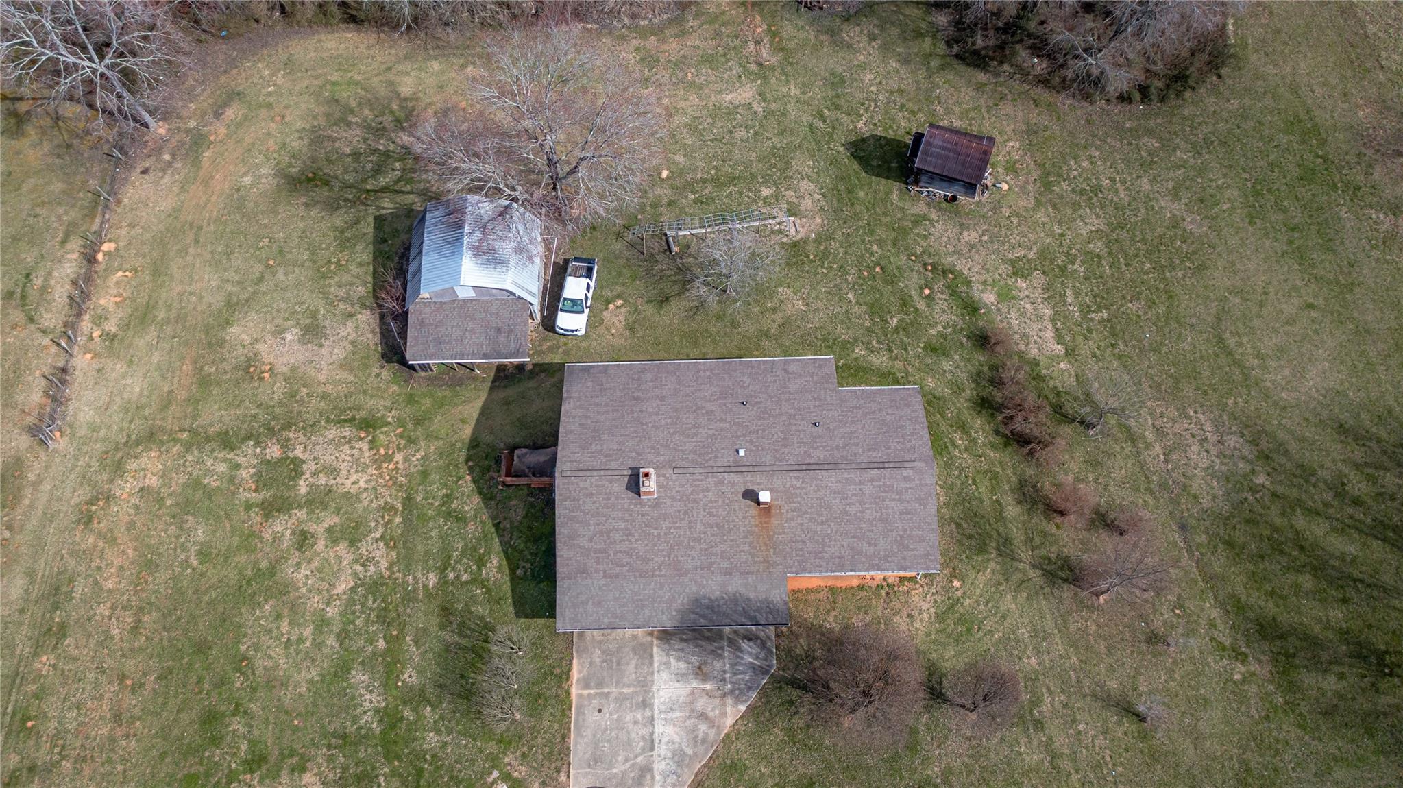 1437 Conley Road Morganton, NC 28655 - Photo 8 of 44 an aerial view of a house with a yard