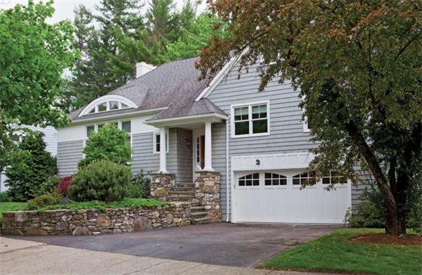 70 Clifton Road Newton, MA 02459 - Photo 2 of 13 a view of a house with a yard and large tree
