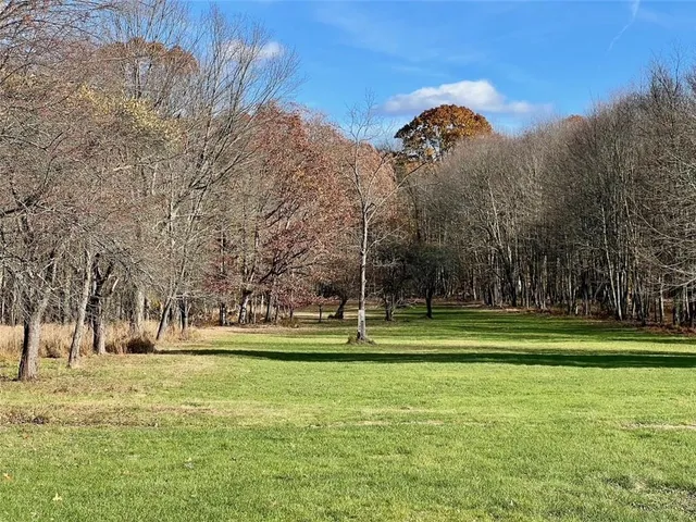 a view of outdoor space with mountain view