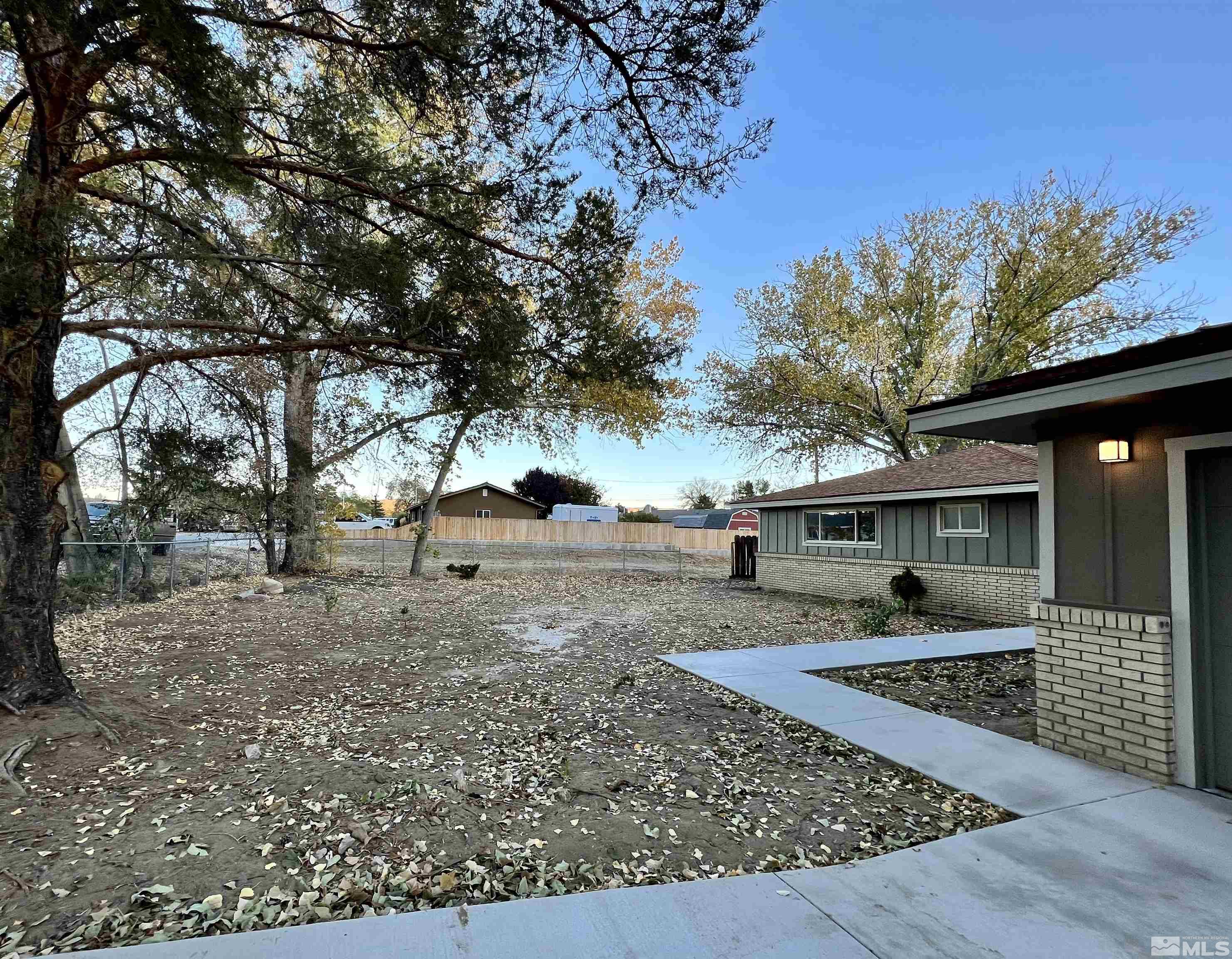 4475 Apollo Drive Carson City, NV 89706 - Photo 36 of 40 a view of a yard with a house and a tree