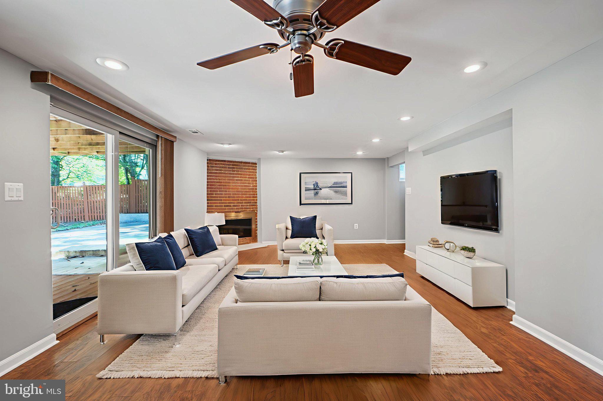 3603 Cornell Road Fairfax, VA 22030 - Photo 28 of 46 Lower Level Living (Virtually Staged)