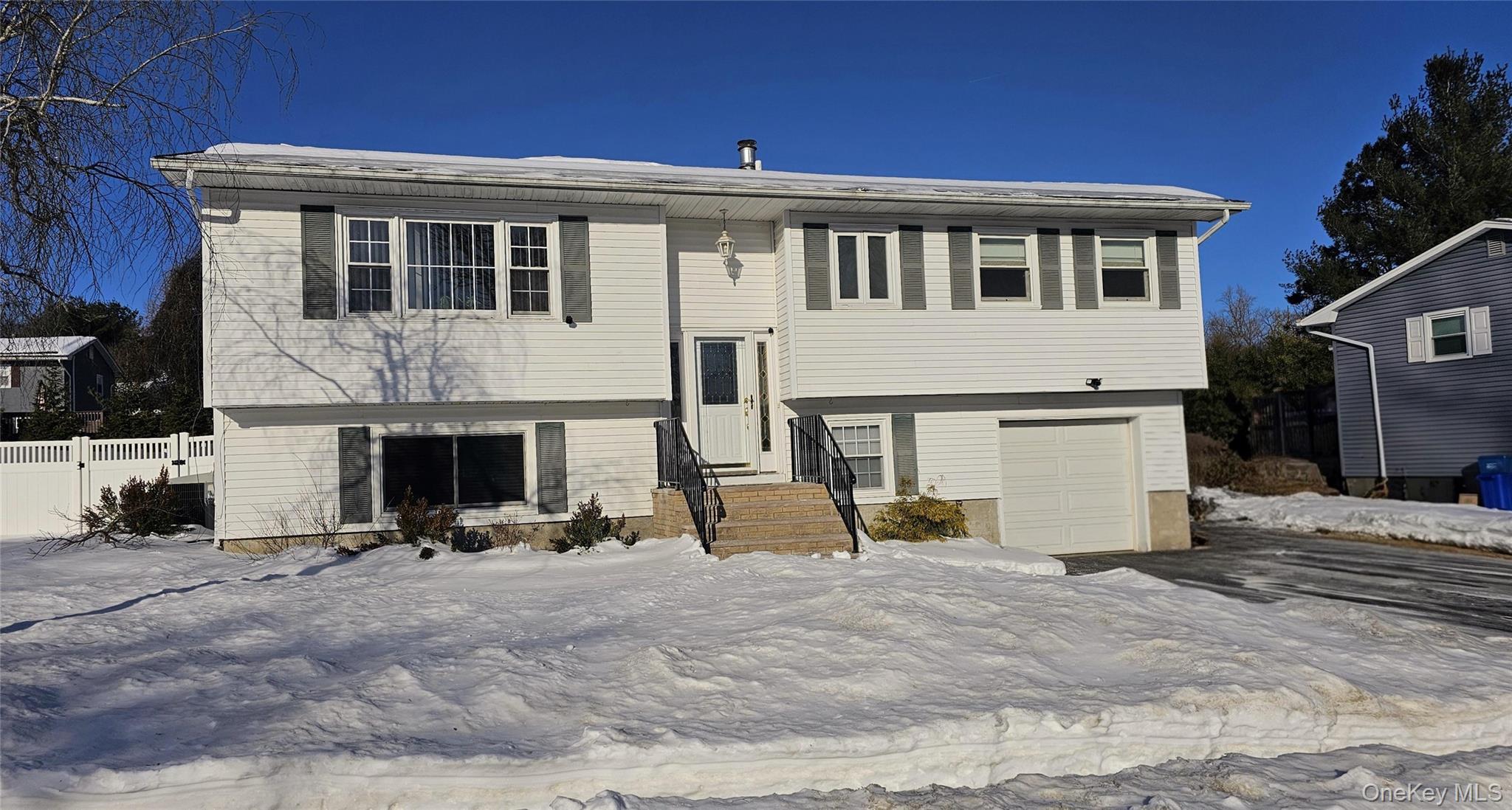 a view of a house with patio
