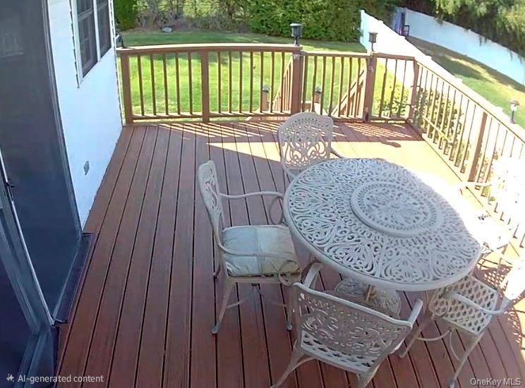 8 Autumn Lane Stony Point, NY 10980 - Photo 37 of 40 a view of a wooden floor with a table and chairs