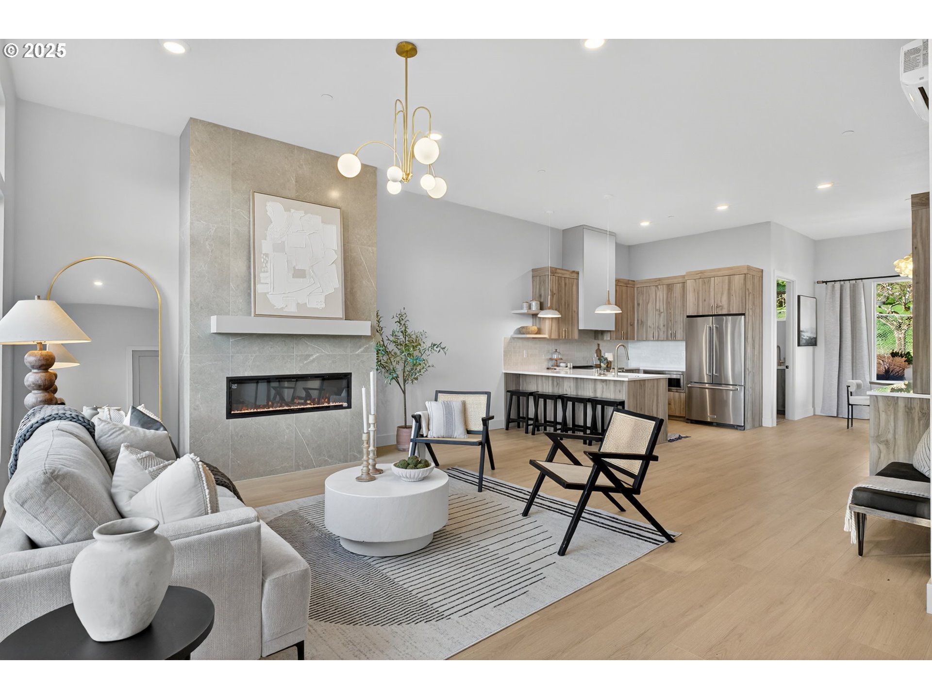 1501 Northwest 8th Avenue Camas, WA 98607 - Photo 9 of 47 a living room with furniture and a fireplace