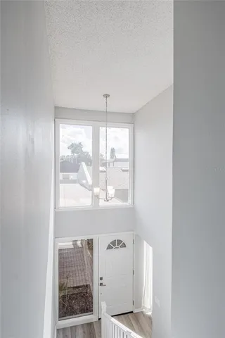 a view of front door