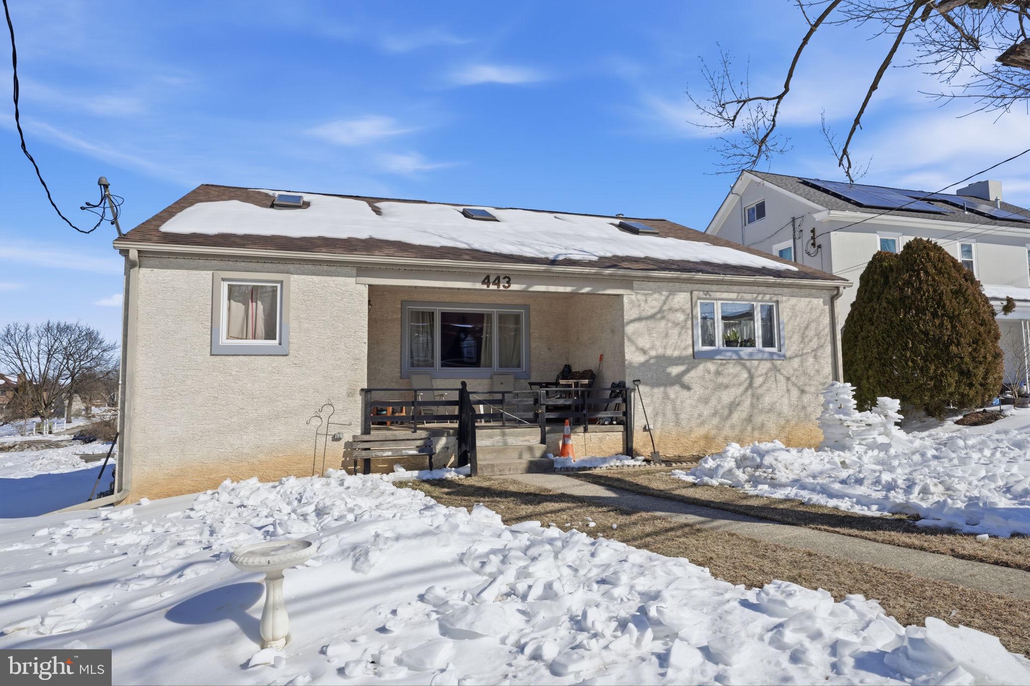 443 Ridge Pike Lafayette Hill, PA 19444 - Photo 1 of 13 a view of a dinning table and chair in the patio