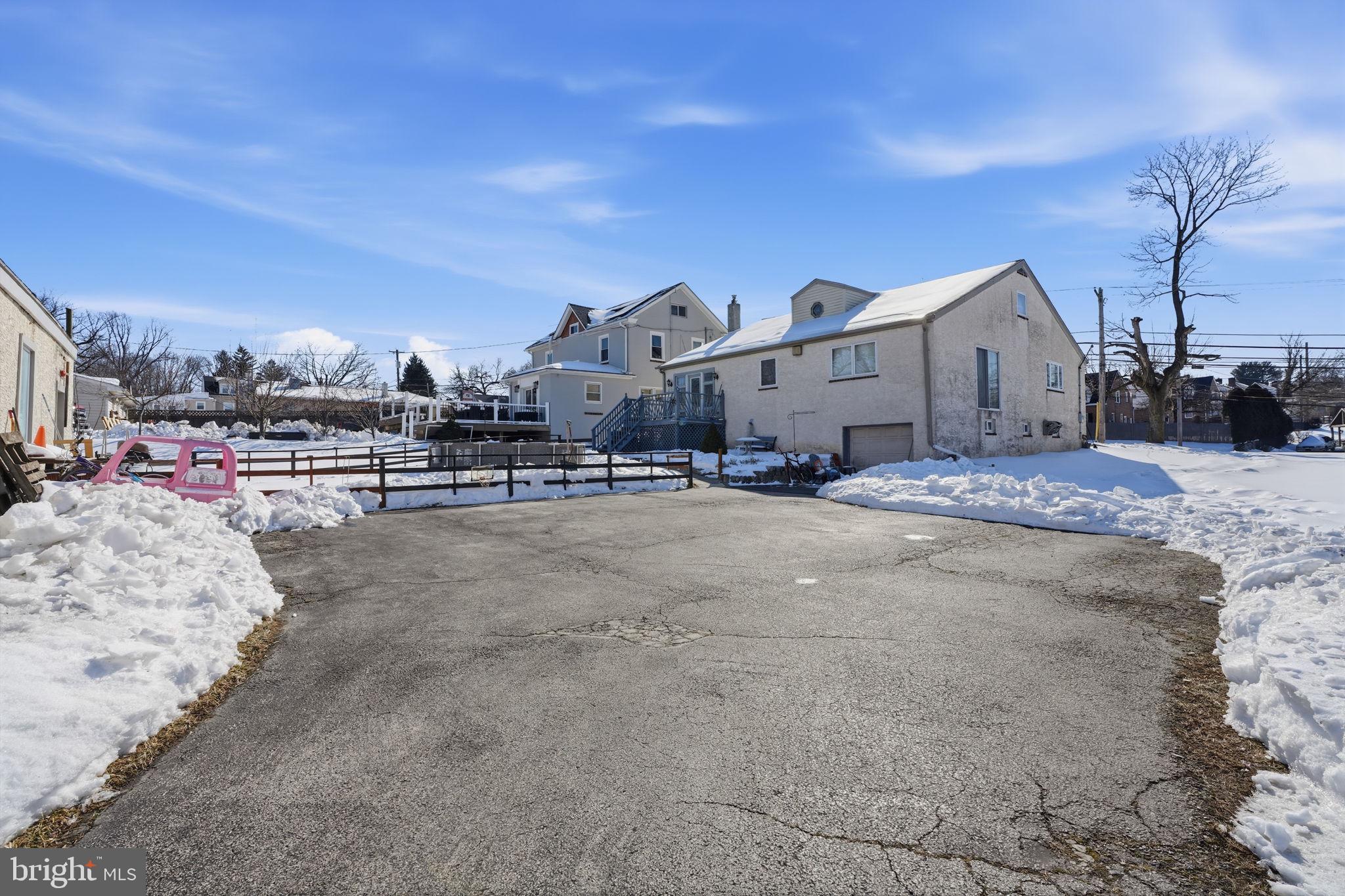 443 Ridge Pike Lafayette Hill, PA 19444 - Photo 6 of 13 a view of a house with a snow in the background