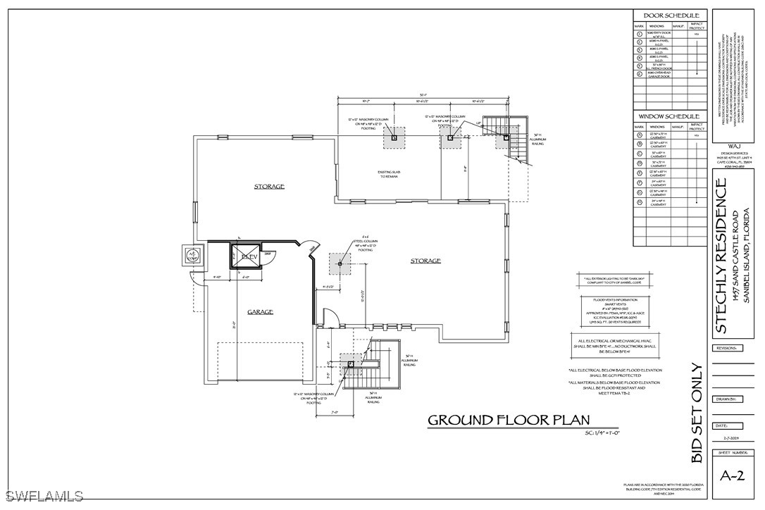 1457 Sand Castle Road Sanibel, FL 33957 - Photo 41 of 41 a picture of a floor plan