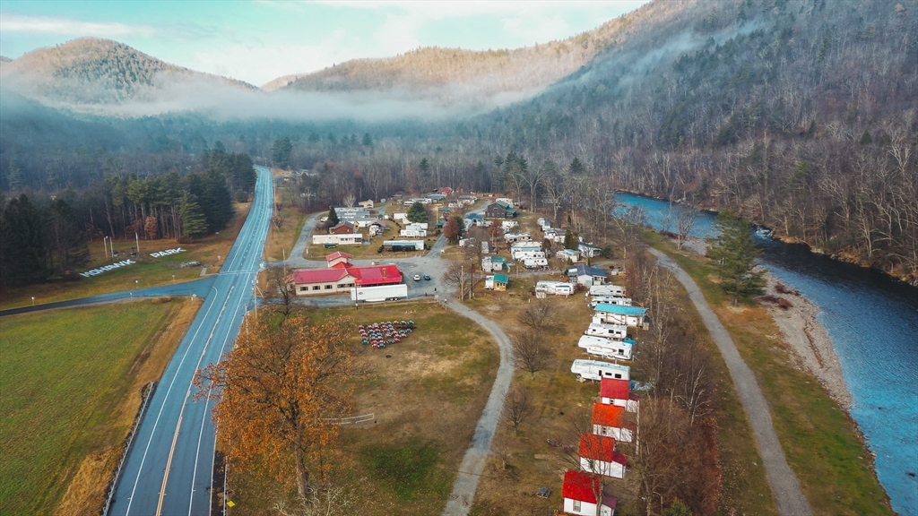 559 Tea Street Charlemont, MA 01339 - Photo 37 of 38 a view of a lake with a mountain