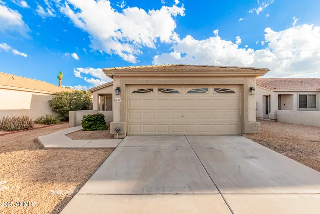 a view of a white building