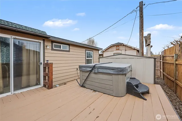 a view of storage and utility room