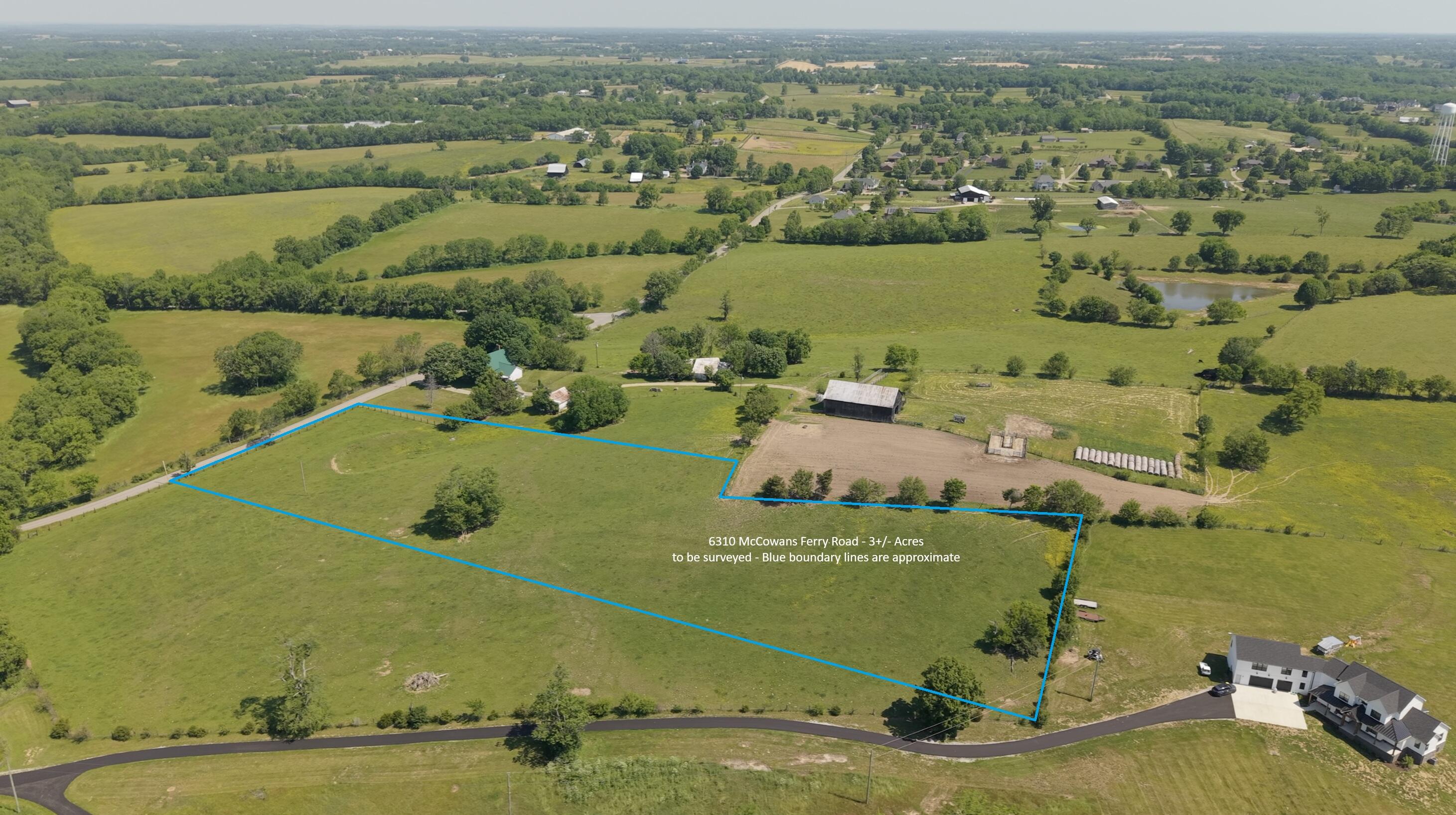 6310 McCowans Ferry Road Versailles, KY 40383 - Photo 2 of 3 Aerial 6310 McCowans Ferry from SE to W