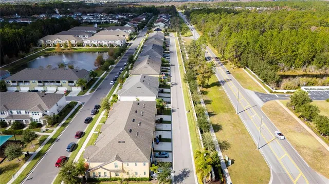 aerial view of a city