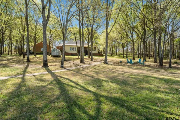 a house view with outdoor space