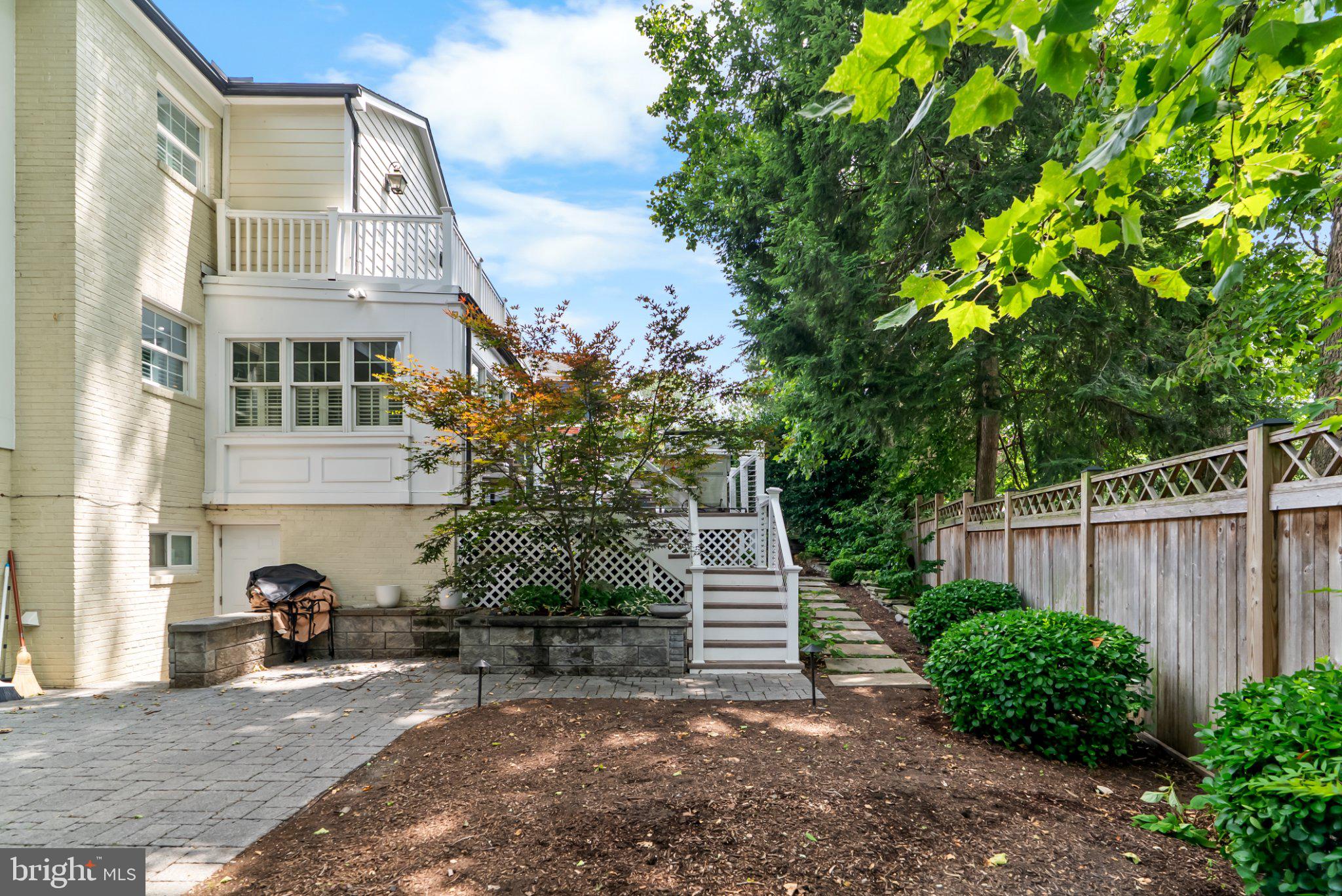 1000 West Braddock Road Alexandria, VA 22302 - Photo 50 of 55 Serene backyard retreat with greenery.