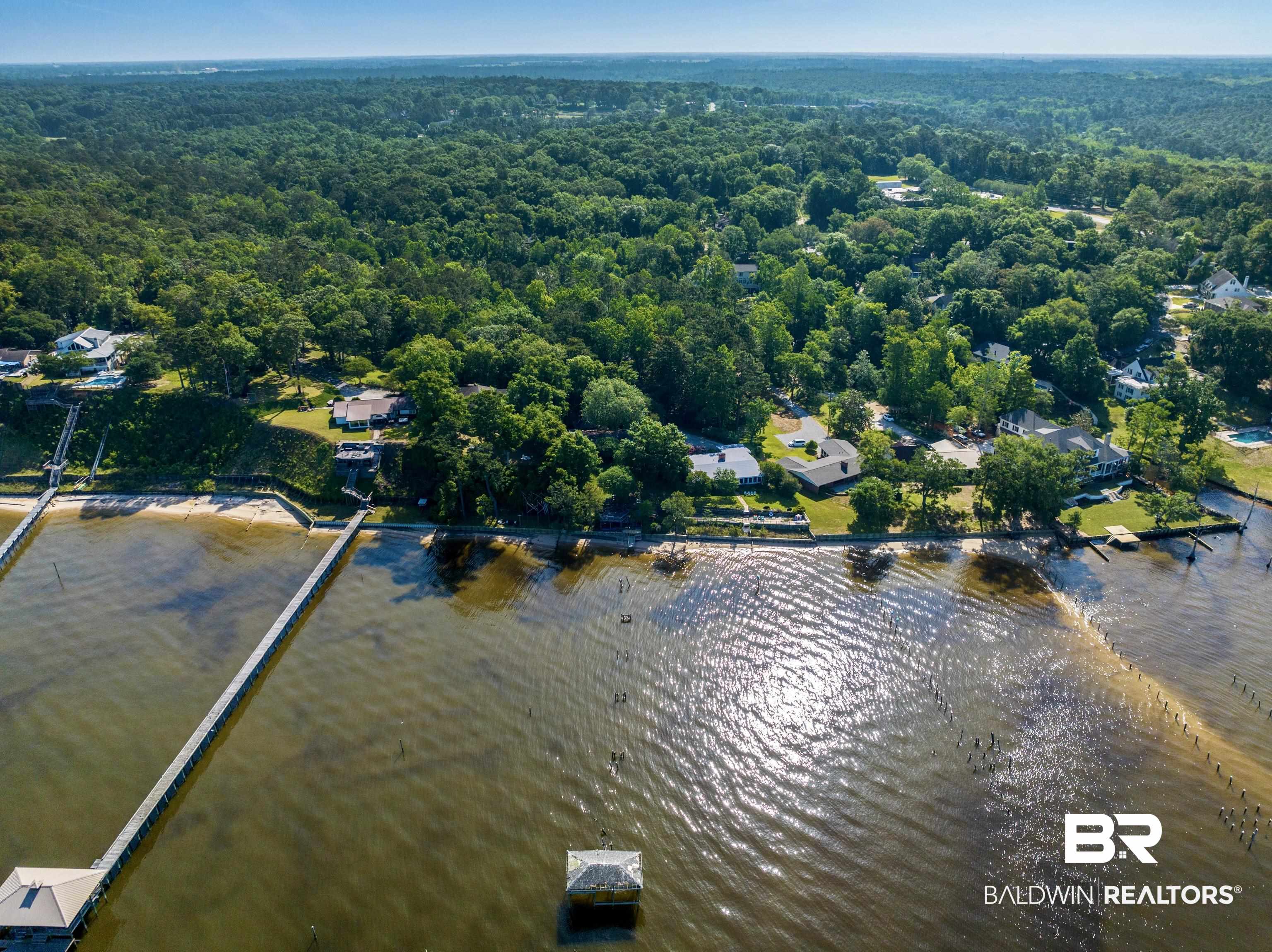 22789 Ecor Rouge Lane Fairhope, AL 36532 - Photo 49 of 50 Aerial from Mobile Bay