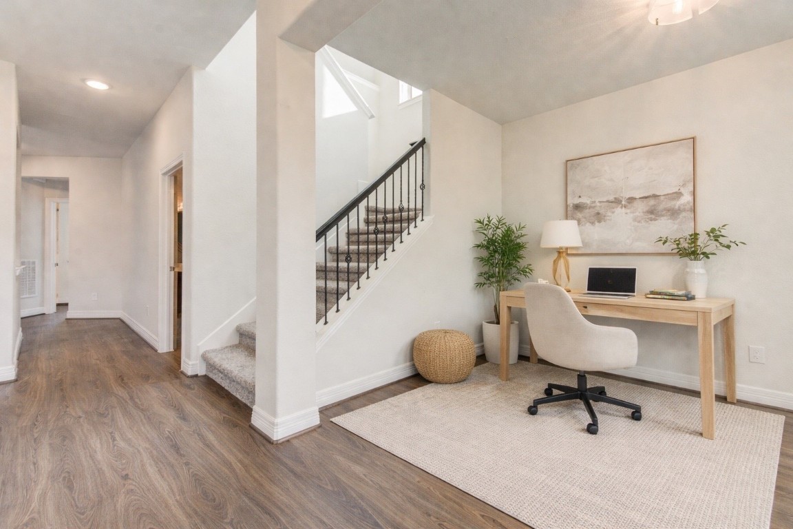 33026 School Hl Road Fulshear, TX 77441 - Photo 4 of 35 Entry space virtually staged as an office