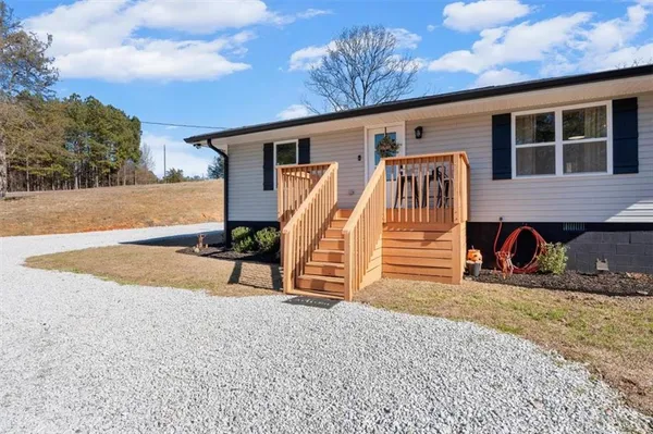 a view of outdoor space and yard