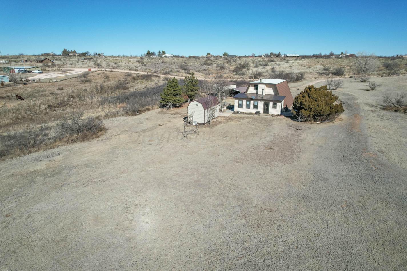 636 Cherokee Road Fritch, TX 79036 - Photo 14 of 39 drone (7 of 15)