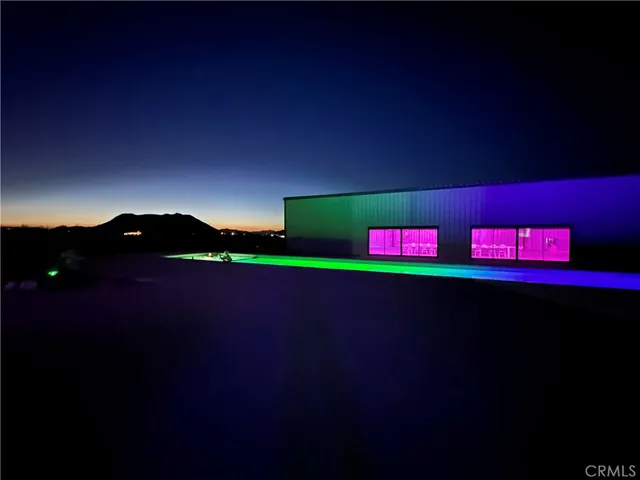 a room with furniture