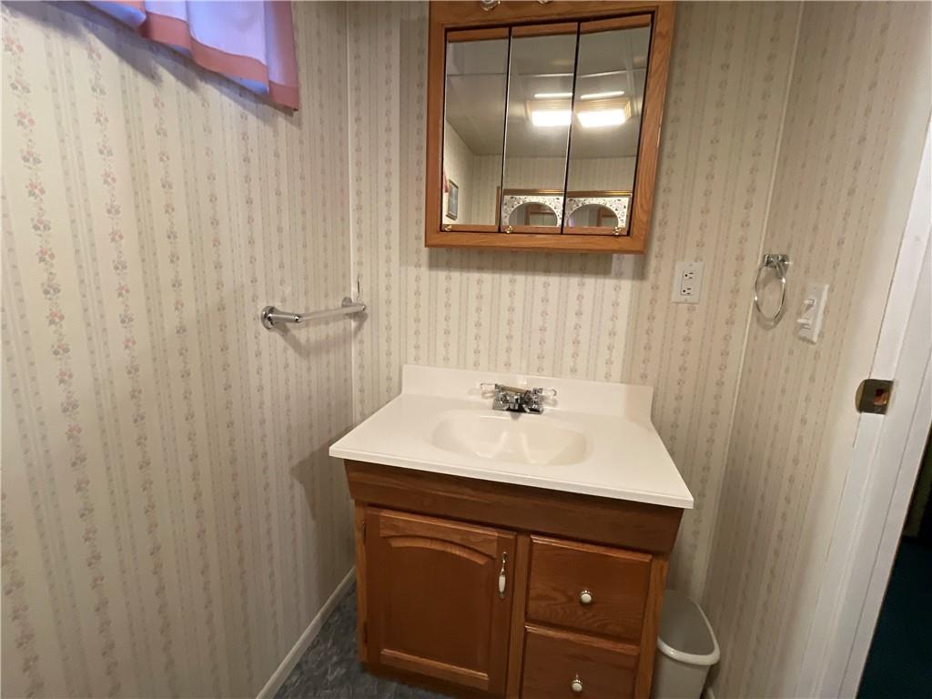 616 Methodist Road Greenville, PA 16125 - Photo 24 of 42 a bathroom with a sink and a mirror