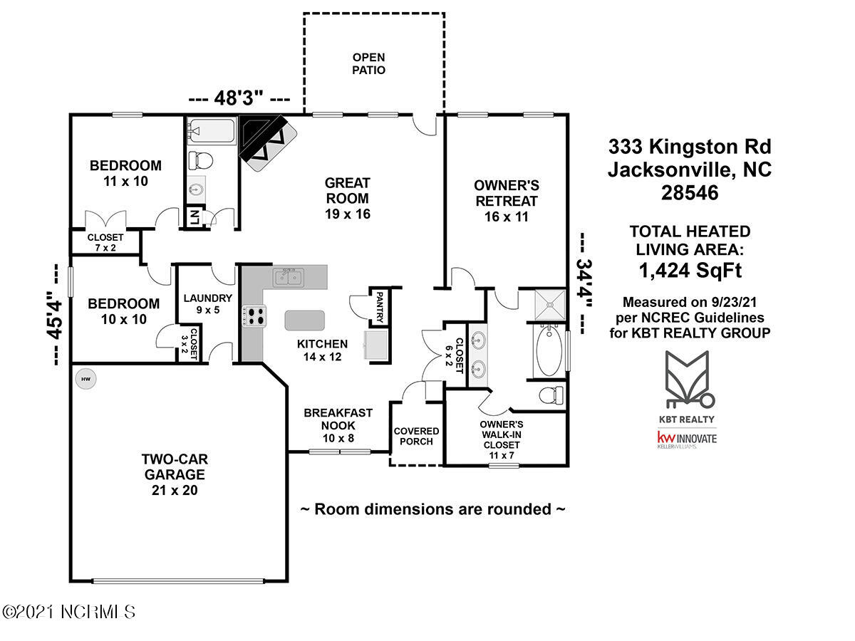 333 Kingston Road Jacksonville, NC 28546 - Photo 36 of 36 333 Kingston Rd - FLOOR PLAN