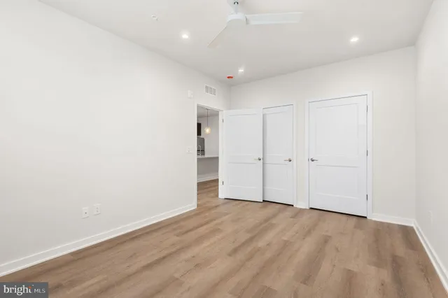 wooden floor in an empty room