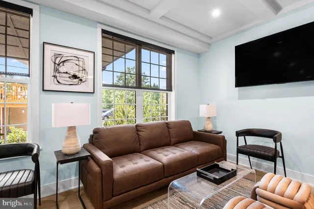 a view of outdoor space and living room