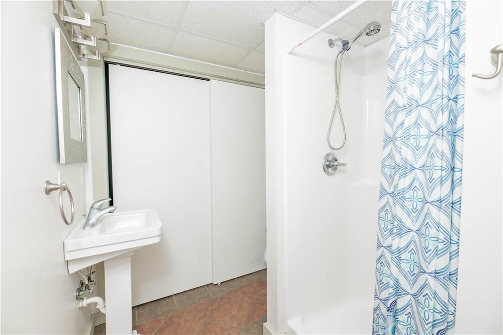 400 Forest Ridge Road Indiana, PA 15701 - Photo 39 of 48 a bathroom with a sink and mirror