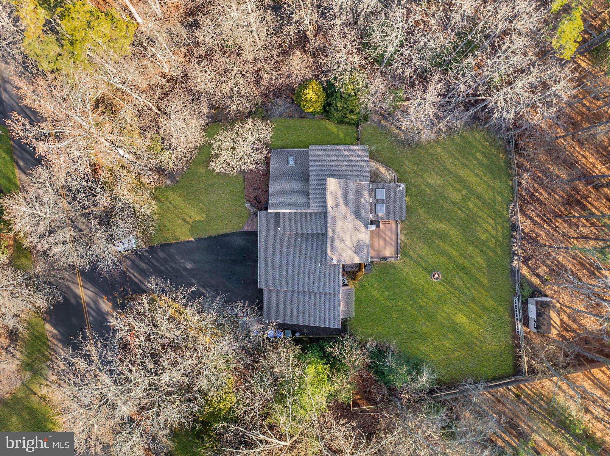 127 Heath Road Medford, NJ 08055 - Photo 53 of 63 an aerial view of a house with a garden