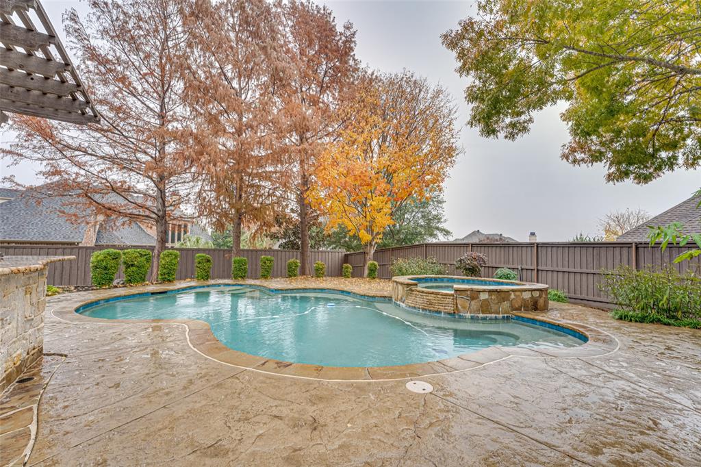 2216 Kings Pass Heath, TX 75032 - Photo 36 of 40 swimming pool view with a outdoor seating