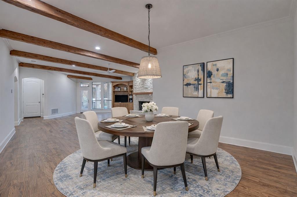 2216 Kings Pass Heath, TX 75032 - Photo 5 of 40 a view of a dining room with furniture