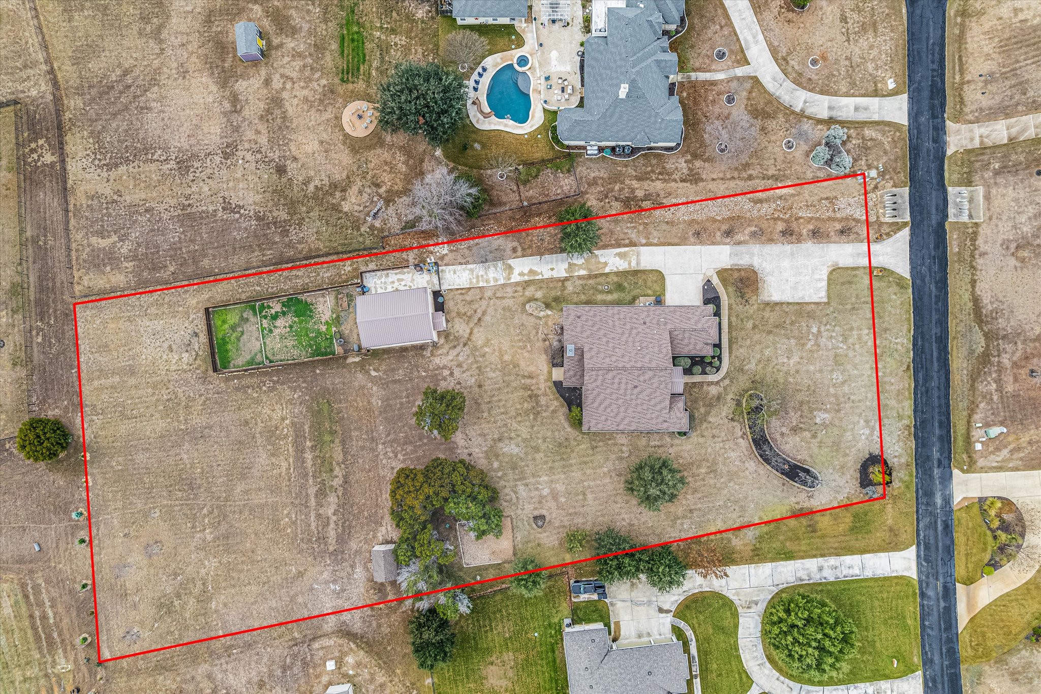 117 View Drive Georgetown, TX 78628 - Photo 40 of 40 View of property location featuring property boundaries highlighted