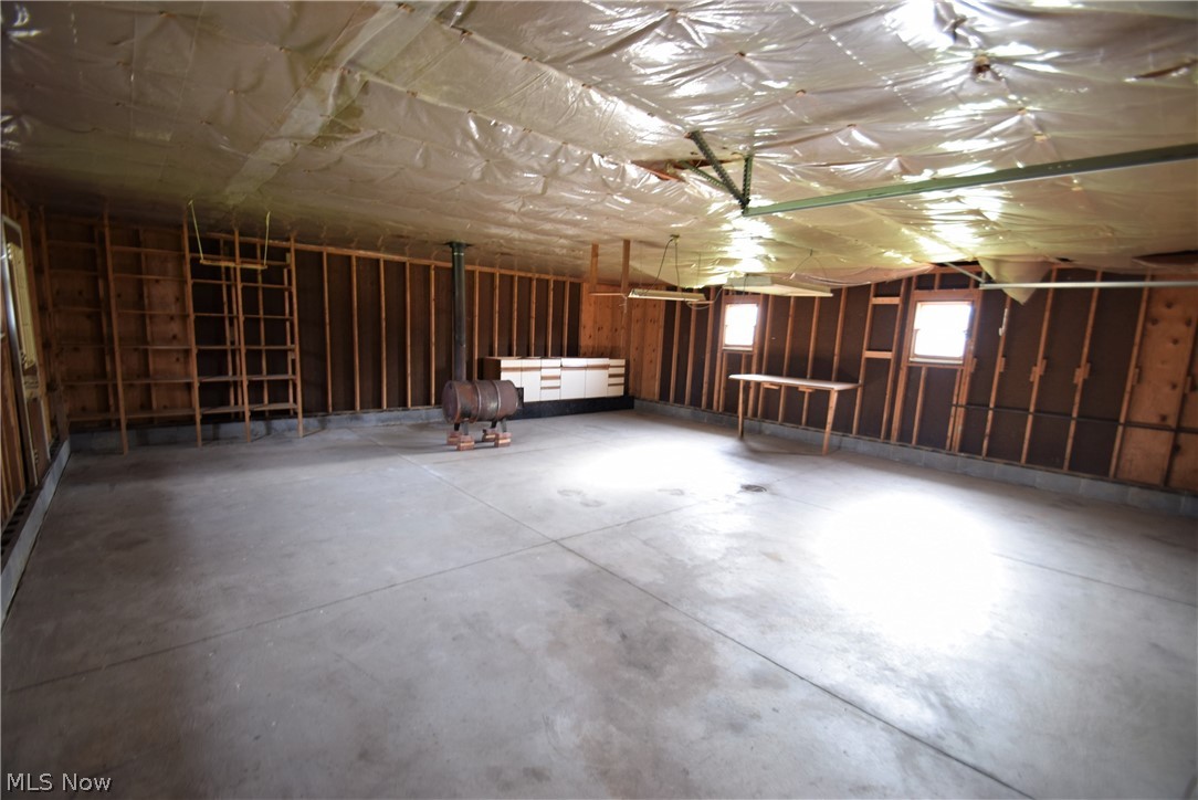 4665 Nettleton Road Medina, OH 44256 - Photo 17 of 22 Check out the inside of this huge garage - plenty of space for cars and a workshop