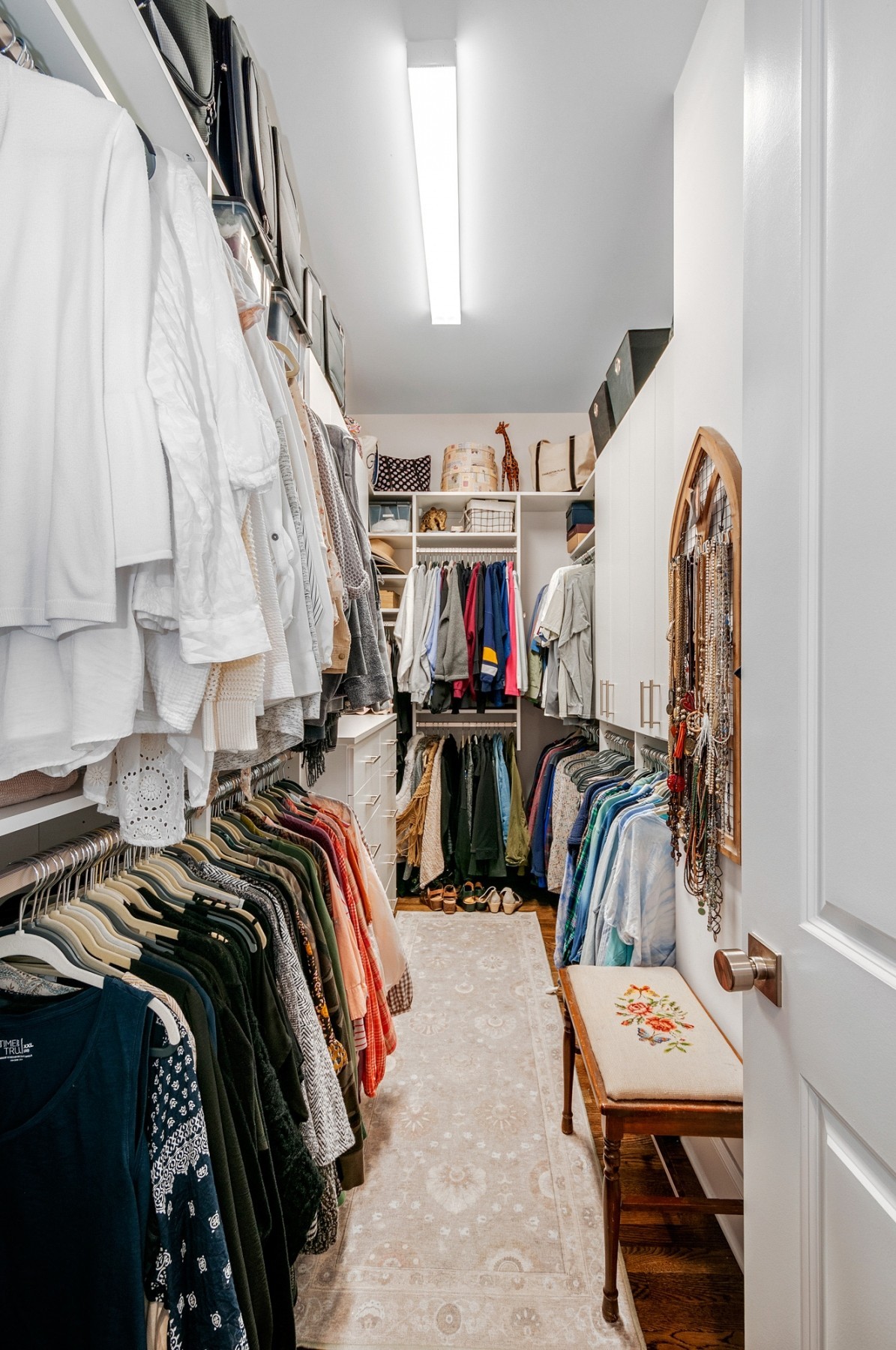 1043 Calico Street Franklin, TN 37064 - Photo 18 of 35 a view of walk in closet with clothes and shoes