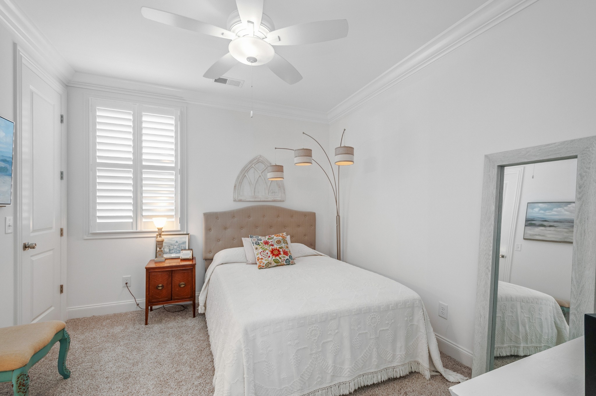 1043 Calico Street Franklin, TN 37064 - Photo 27 of 35 a bedroom with a bed and a window