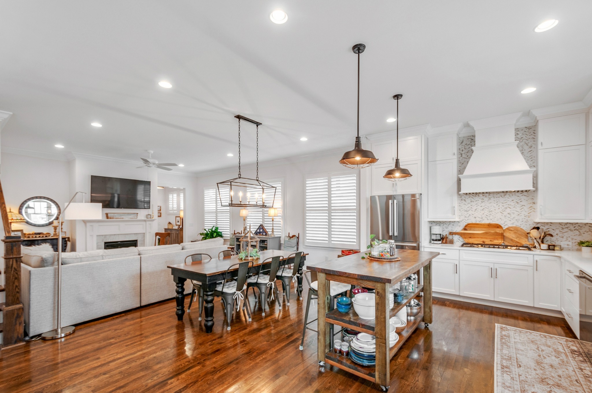1043 Calico Street Franklin, TN 37064 - Photo 3 of 35 a view of a kitchen and dining room