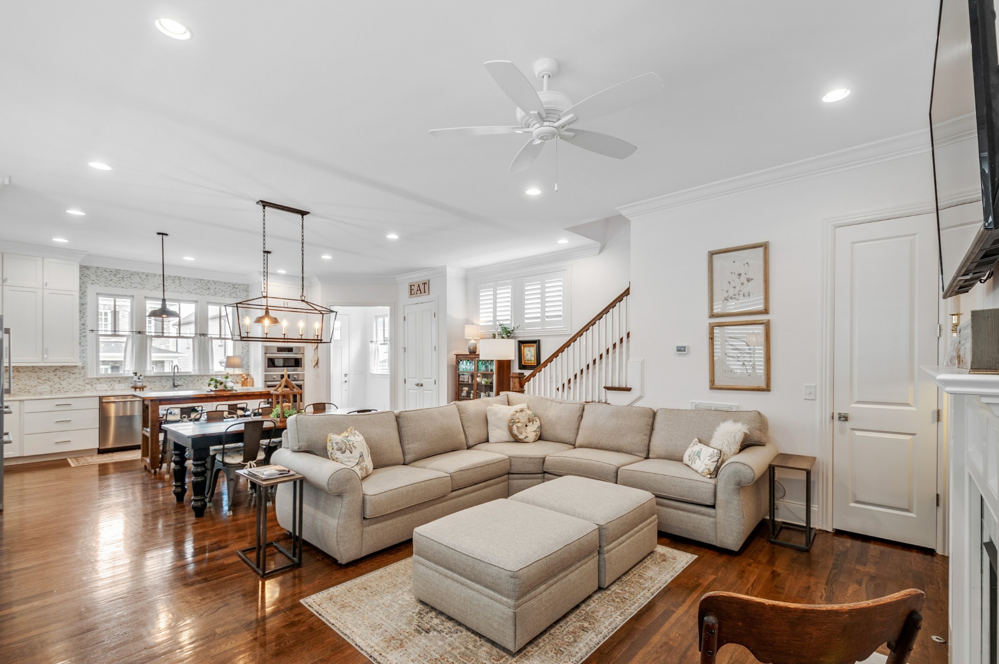 1043 Calico Street Franklin, TN 37064 - Photo 10 of 35 a living room with furniture and kitchen view
