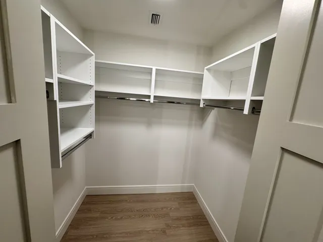 front view of building with street