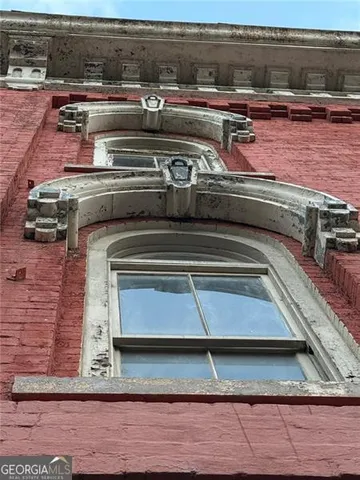 a view of a kitchen counter