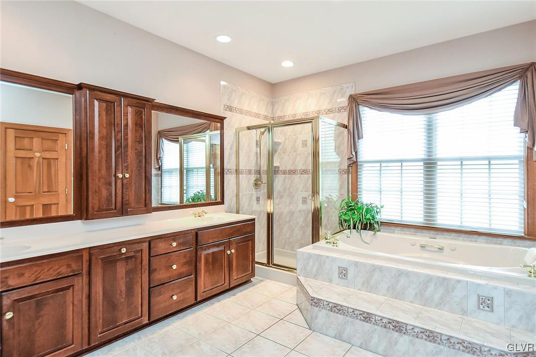 3967 Hollo Road Easton, PA 18045 - Photo 5 of 50 1st floor master bathroom with glass door shower &