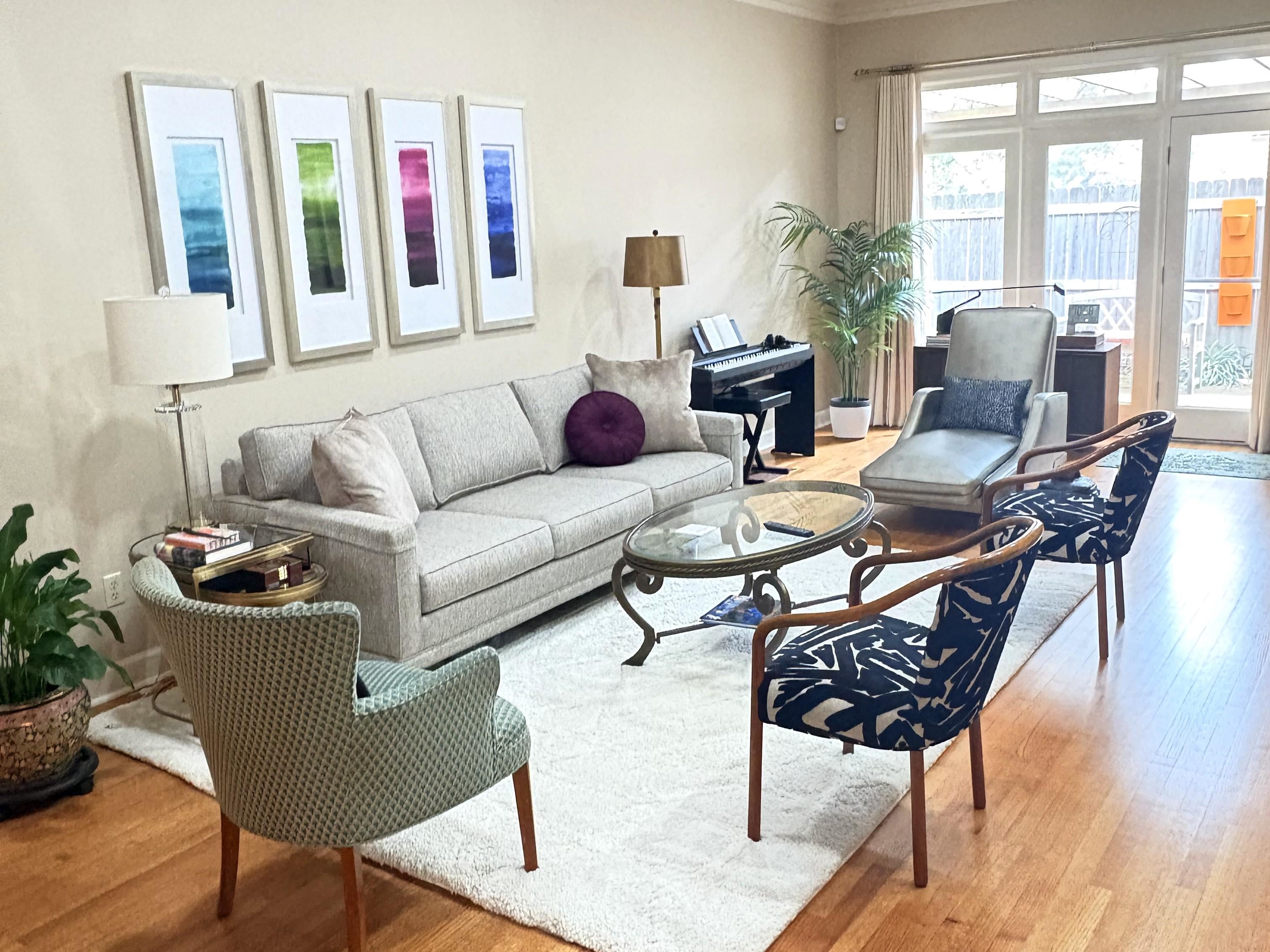1730 Gosnold Bluff Road Collierville, TN 38017 - Photo 6 of 15 Living room with light wood-style flooring and ornamental molding