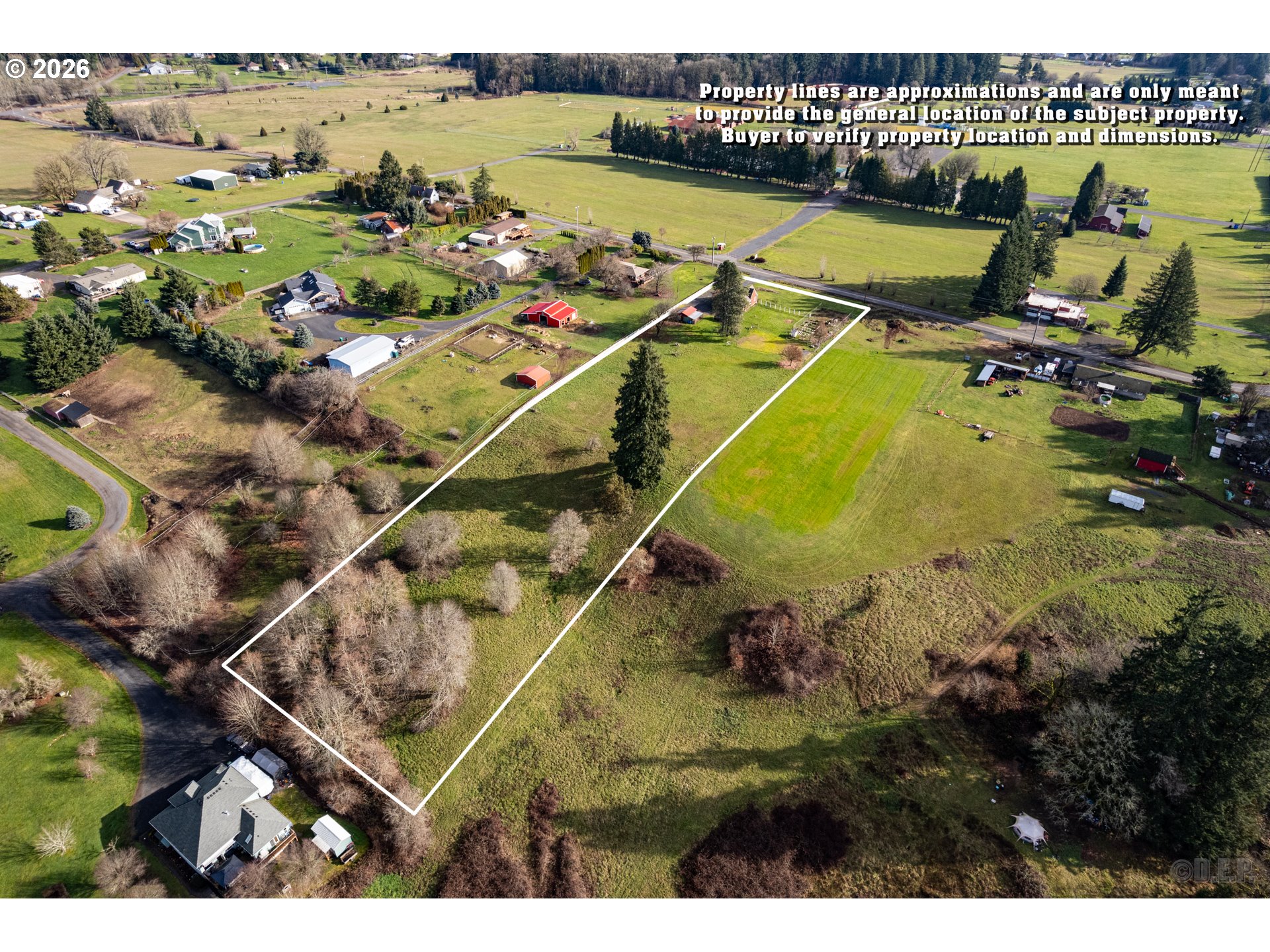 58871 Saulser Road St. Helens, OR 97051 - Photo 41 of 47 Drone View/UAV