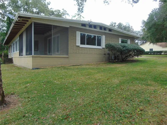 a view of front door