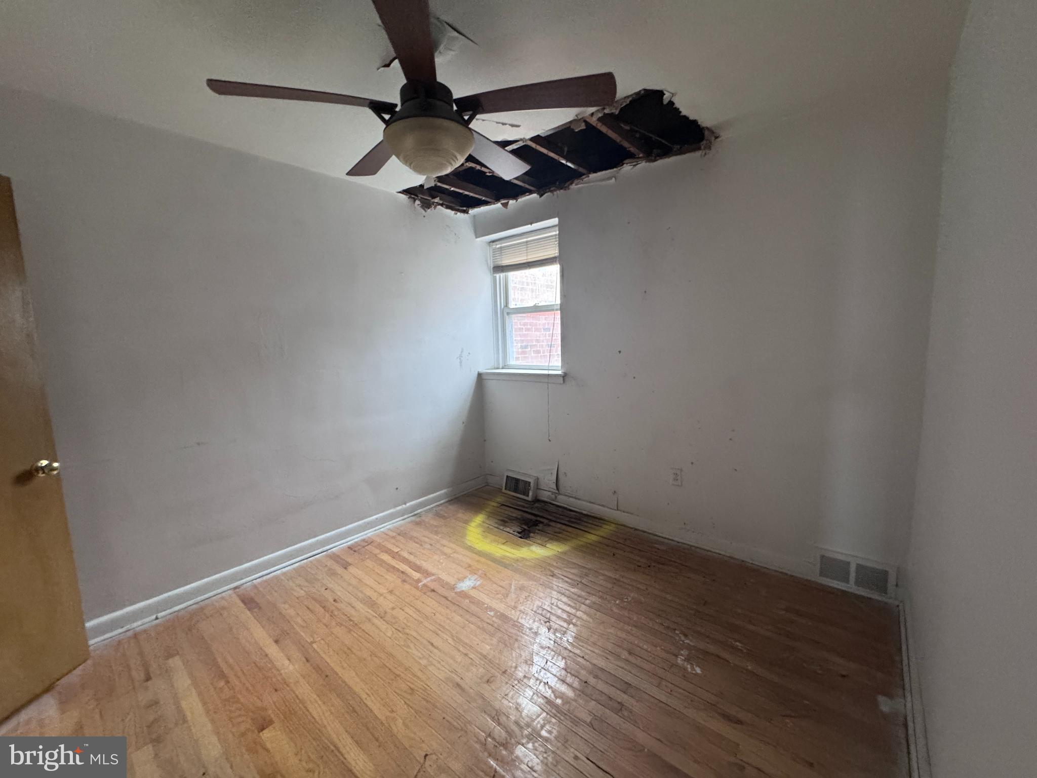 7448 Rhoads Street Philadelphia, PA 19151 - Photo 11 of 17 a view of empty room with wooden floor